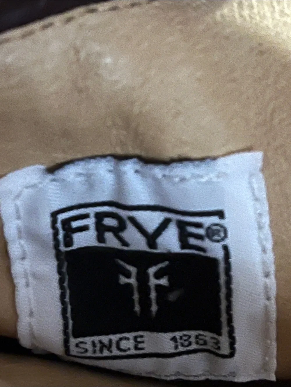 Vintage Frye Dark Brown Leather Harness Boots 6.5 B